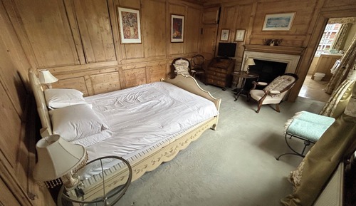 Habitación doble, 1 cama de matrimonio grande, no fumadores, vistas al jardín