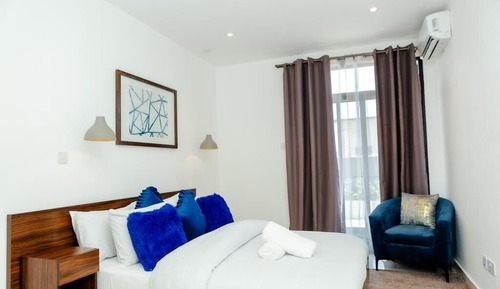 Apartamento de lujo, balcón