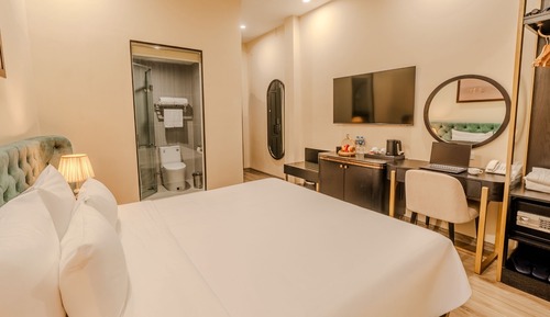 Habitación superior con 1 cama doble o 2 individuales