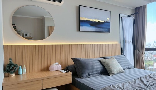 Apartamento Deluxe, 1 habitación, balcón, vistas a la ciudad
