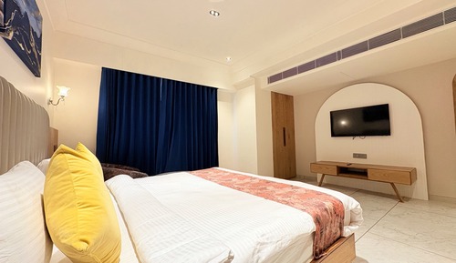 Habitación Deluxe con 1 cama doble o 2 individuales, vistas a la ciudad