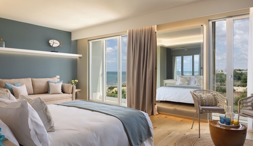 Habitación, vistas al mar