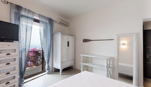 Habitación estándar doble, balcón, vistas al mar