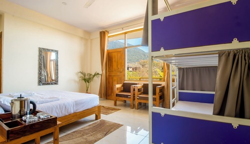 Deluxe Quadruple Room, Garden View