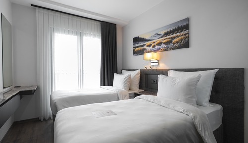 Suite, 2 camas individuales, cocina, vistas al mar