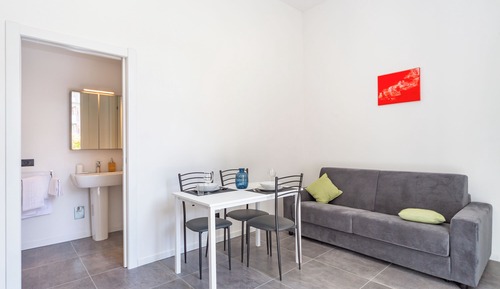Estudio Deluxe, balcón, vistas al patio