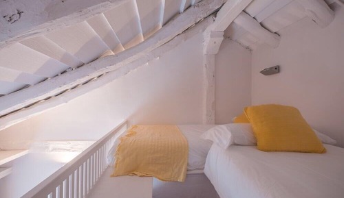 Habitación familiar, vistas al jardín