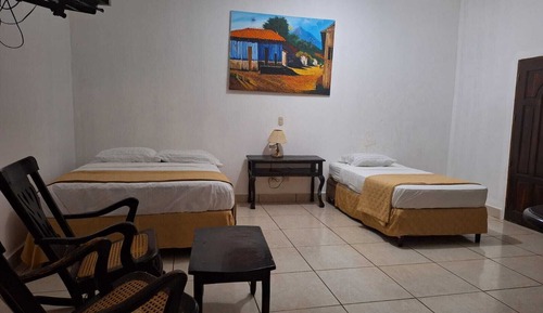 Triple Room, Courtyard View