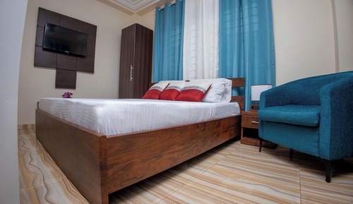 Villa de lujo, 1 cama de matrimonio, cocina básica