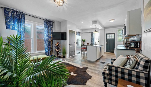 Apartamento, varias camas, cocina, vistas al jardín (Merion Village Residences 1164)