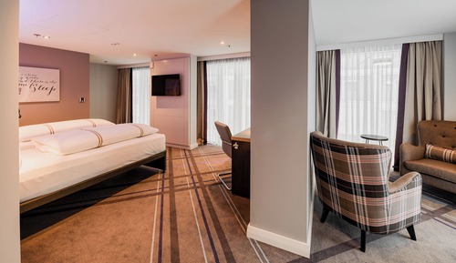 Habitación estándar con 1 cama doble o 2 individuales