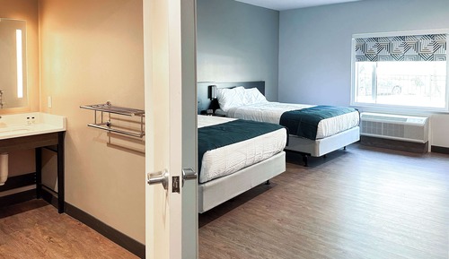 Habitación estándar, 2 camas de matrimonio, no fumadores