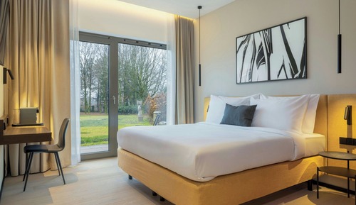 Habitación, 1 cama de matrimonio grande, no fumadores, vistas al jardín