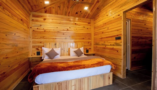 Habitación doble superior, 1 cama doble, vistas a la montaña