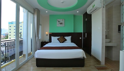 Habitación Deluxe doble, balcón, vistas al mar