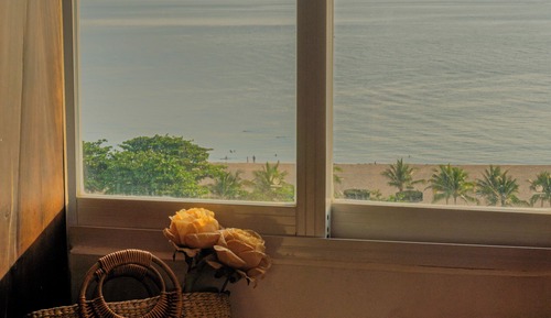 Habitación Premier doble, balcón, vistas al mar