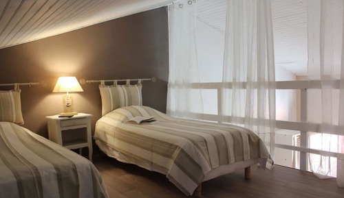 Apartamento económico, vistas al jardín