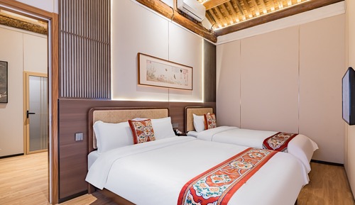 Suite familiar, 2 habitaciones, vistas al patio