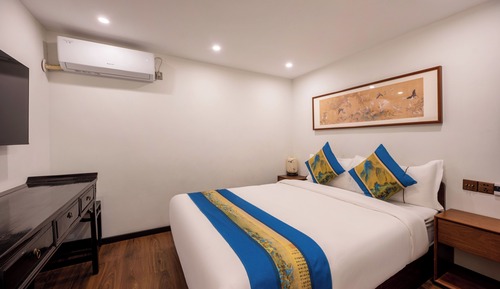 Suite familiar, 2 habitaciones, vistas al patio (Chinese Style Bed)