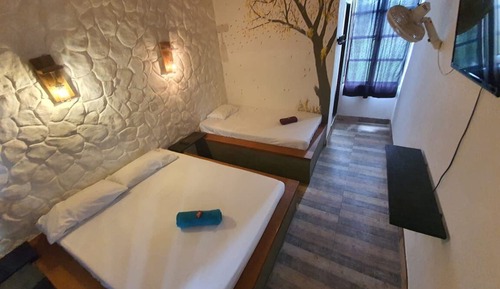 Habitación doble, vistas al jardín