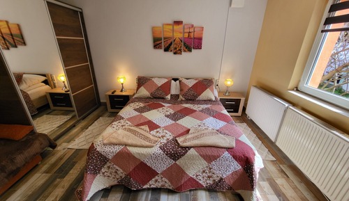Apartamento familiar, vistas al jardín