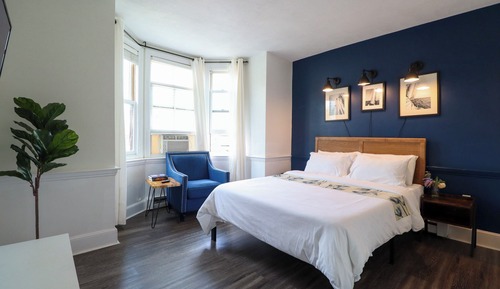 Estudio, 1 cama de matrimonio, baño privado