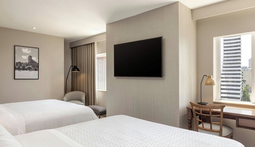 Habitación estándar, 2 camas de matrimonio