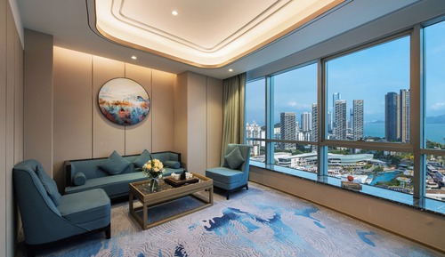 Suite ejecutiva, vistas al mar