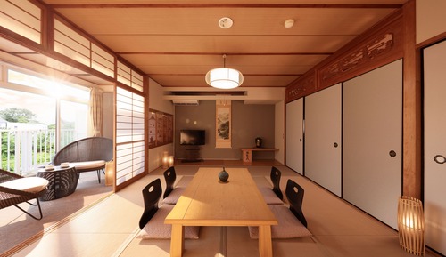 Habitación de estilo japonés