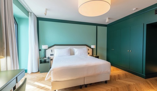 Suite junior, balcón, vistas al lago