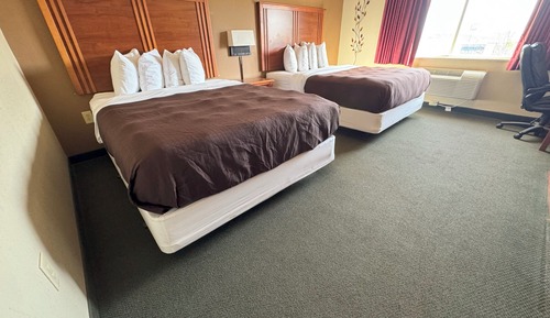 Habitación estándar, 2 camas de matrimonio, no fumadores