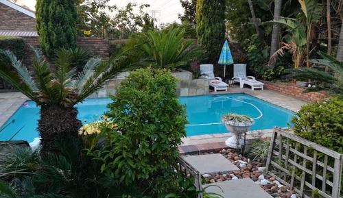 Casa de campo, vistas a la piscina