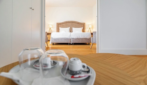 Suite Deluxe, baño privado, vistas a la piscina