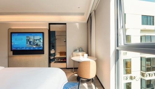 Habitación Business con 2 camas individuales, vistas a la ciudad