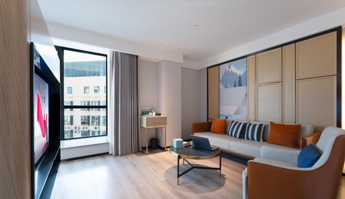 Suite de lujo, vistas a la ciudad