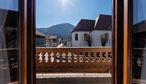 Habitación doble, vistas a la montaña
