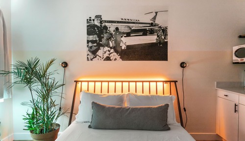 Estudio clásico, 1 cama de matrimonio