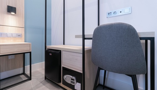 Habitación estándar doble, baño privado