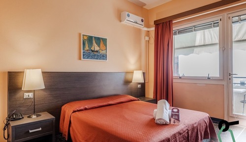 Habitación doble, balcón