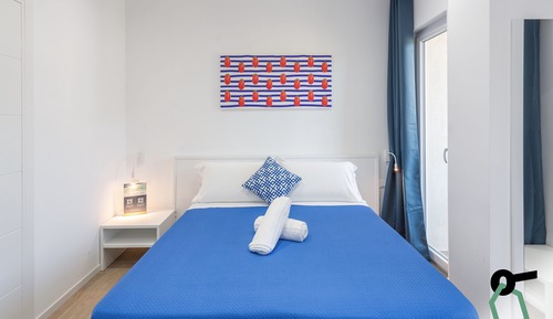 Habitación doble, balcón