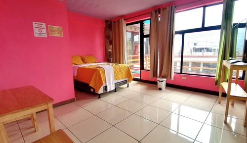 Habitación individual Confort, balcón, vistas a la ciudad