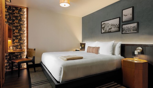 Suite de lujo, 1 cama de matrimonio grande con sofá cama