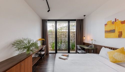 Habitación Deluxe doble, vistas al jardín