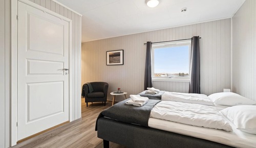 Habitación doble, vistas al mar