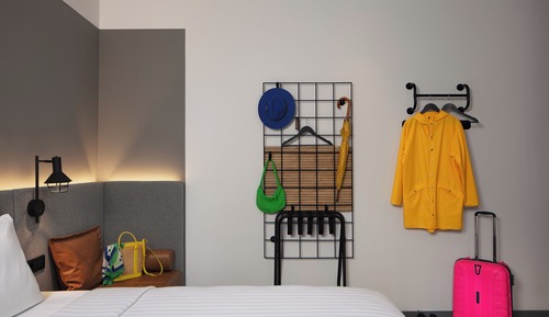 Habitación, 1 cama de matrimonio, no fumadores, vistas a la ciudad