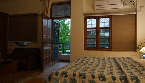 Habitación Premium doble, bañera, vistas al parque