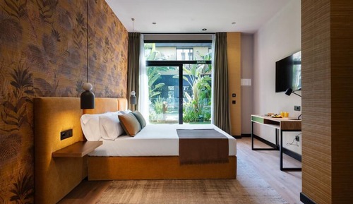 Habitación Deluxe doble, vistas al jardín