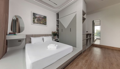 Habitación familiar con 2 camas individuales, 2 habitaciones, balcón