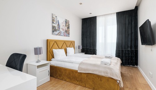 Apartamento, balcón, vistas a la ciudad