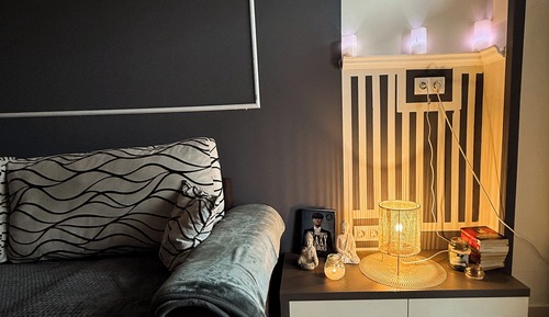 Apartamento básico, balcón, vistas al jardín